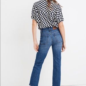Madewell Petite Classic Straight Jeans